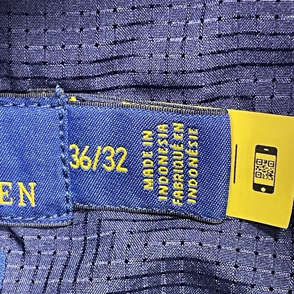 Polo Ralph Lauren Slim Fit Performance Chino Pants Mens 36x32 Navy Blue Cotton